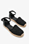 Harase Women's Espadrilles Shoes - Black - 2
