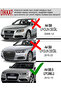 A4 B8.5 Rs4 Grille - A4 B8.5 Sport Rs Grille Honeycomb - 2