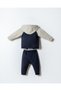 U.S.Polo Assn.Usb2866 Smoked Baby Boy 3-Piece Set - 2