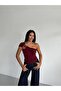 One Shoulder Buckle Detailed Blouse - 4