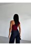 One Shoulder Buckle Detailed Blouse - 2