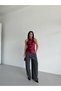 Satin Halter Neck Tie-Detail Blouse - 4