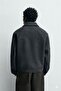 Zra Model Four Seasons Shirt Collar Old Money Culture Melton Fabric Men's Jacket Coat - 3