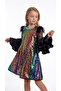 Sequined Girl's Evening Dress - 5