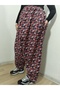 Pıtır Floral Flannel Dividin Mesh Baggy Trousers 100% Cotton Size 38 100 kg - 3
