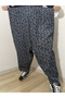 Pıtır Floral Flannel Dividin Mesh Baggy Trousers 100% Cotton Size 38 100 kg - 8