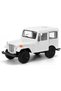 1:26 Scale 1971 Jeep DJ-5B Diecast Model Car – Classic Vintage with Opening Doors-White - 2