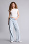 Low Rise Wideleg Low Waist Wide Leg Jean Pants G2208Ax26Sp - 2