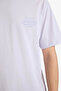 100% Cotton Boxy Fit Printed T-Shirt G0513Ax26Sp - 4