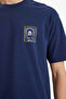 100% Cotton Boxy Fit Printed T-Shirt F8026Ax26Sp - 5