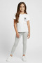 Girl's Cotton Pack of Stretch Fabric Plain Long Tights - 2
