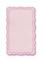 Sdt Pink Themed Striped Strips Patterned Woven Base Modern Decorative Rug Sdt82
