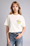 100% Cotton Oversized Printed Short Sleeve T-Shirt G2471Ax26Sp - 3