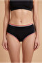 3-Pieces Plain Panties Outerr Elastic Waist Band - 4