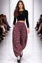 Pıtır Floral Flannel Dividin Mesh Baggy Trousers 100% Cotton Size 38 100 kg