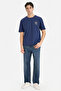 100% Cotton Boxy Fit Printed T-Shirt F8026Ax26Sp - 2