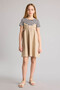 100% Cotton Patterned Dress for Girls H2204A826Sp - 2