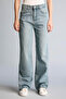 90's Wide Leg High Waist Pipe Leg Jeans H0131Ax26Sp - 4