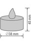 Set candele cu LED-uri - 2