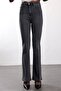 Anthracite Full Lycra Stretch Flare Jeans 7578 - 4