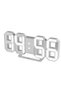 Desteptator digital LED 3D, alb