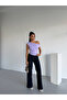 Boat Neck Drape Detailed Blouse - 3