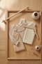 Girl's Floral Pattern Shirt Plush Vest and Linen Combination Set - 6