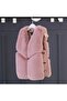 Girl's Cute Fur and Leather Vest Autumn Spring