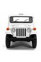 4pcs 1:26 Scale 1971 Jeep DJ-5B Diecast Model Car – Classic Vintage with Opening Doors - 3
