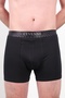 3-Piece Men's Boxer Briefs 95% Cotton Breathable Mi̇dni̇ght Series |