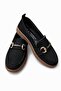 Women's Orthopedic Sole Buckled Loafers - Comfortable and Soft Casual Shoes - 6