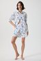 100% Cotton Floral Print Shorts Set