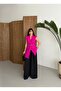 85 cm Long Vest Oversized Gold Buckle Belted Shoulder Pad Piece Elegant Oversized Vest - 6