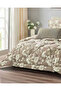 6pc Comforter Set Reversible Twin Comforter Set with 2 Pillow Shams 2 Pillowcases & Fitted Sheet - 2