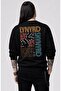 Unisex Oversized Lynyrd Skynyrd Saturday Night Special Sırt Printed Hoodless Sweatshirt - 3