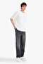 Baggy Fit Regular Waist Wide Leg Jean Trousers G8480Ax26Sp - 2
