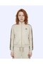 222 Banda Alber Full Zip Women's Beige Regular Zip-Up Sweatshirt - 2