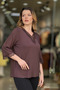Women's Blouse with Lace Detailed Collars and Sleeves Short-Sleeved - 2
