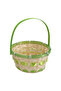 Easter Basket Green 20x20x26cm