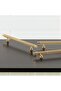 Furniture Drawer Kitchen Cabinet Cupboard Modern Cover Handles Pattern Gold Metal Handle 160 mm - 4