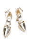 Women's Pointed Toe Platform Heeled Stylish Shoes - 7