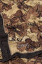 Coffee Spring Breeze Pattern Kraş Scarf - 3