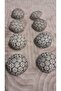 Polyester Button 30 Size 20 mm 8 Pieces