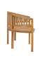 Banana Bench 180 cm Solid Teak Wood - 4