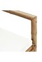 2 Seater Garden Sofa with Cushions Bamboo - 7