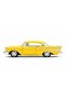 1:40 Scale 1957 Chevrolet Bel Air Diecast Model Car – Classic Vintage Collectible-Yellow - 3