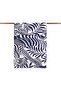 Patterned Silk Shawl - Palmiye Patterned - Dark Navy Blue - 2