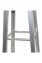 Bar Stools 4 pcs Silver and Brown MDF - 4