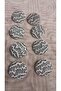 Polyester Button 28 Size 18 mm 8 Pieces - 2