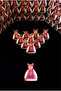 Fuchsia Kaftan Henna, 50 Pieces, for Distribution, Gift, Wedding, Henna Night, Promise, Engagement, Nikah, Bride - 3
